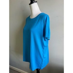 Logo Principles Blue T Shirt Size L New Knit Top Tee